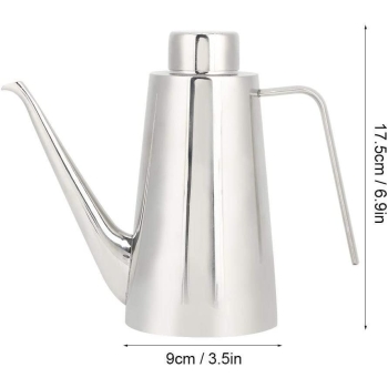 Dzbanek dozownik oleju ze stali 800 ml [13070000187]